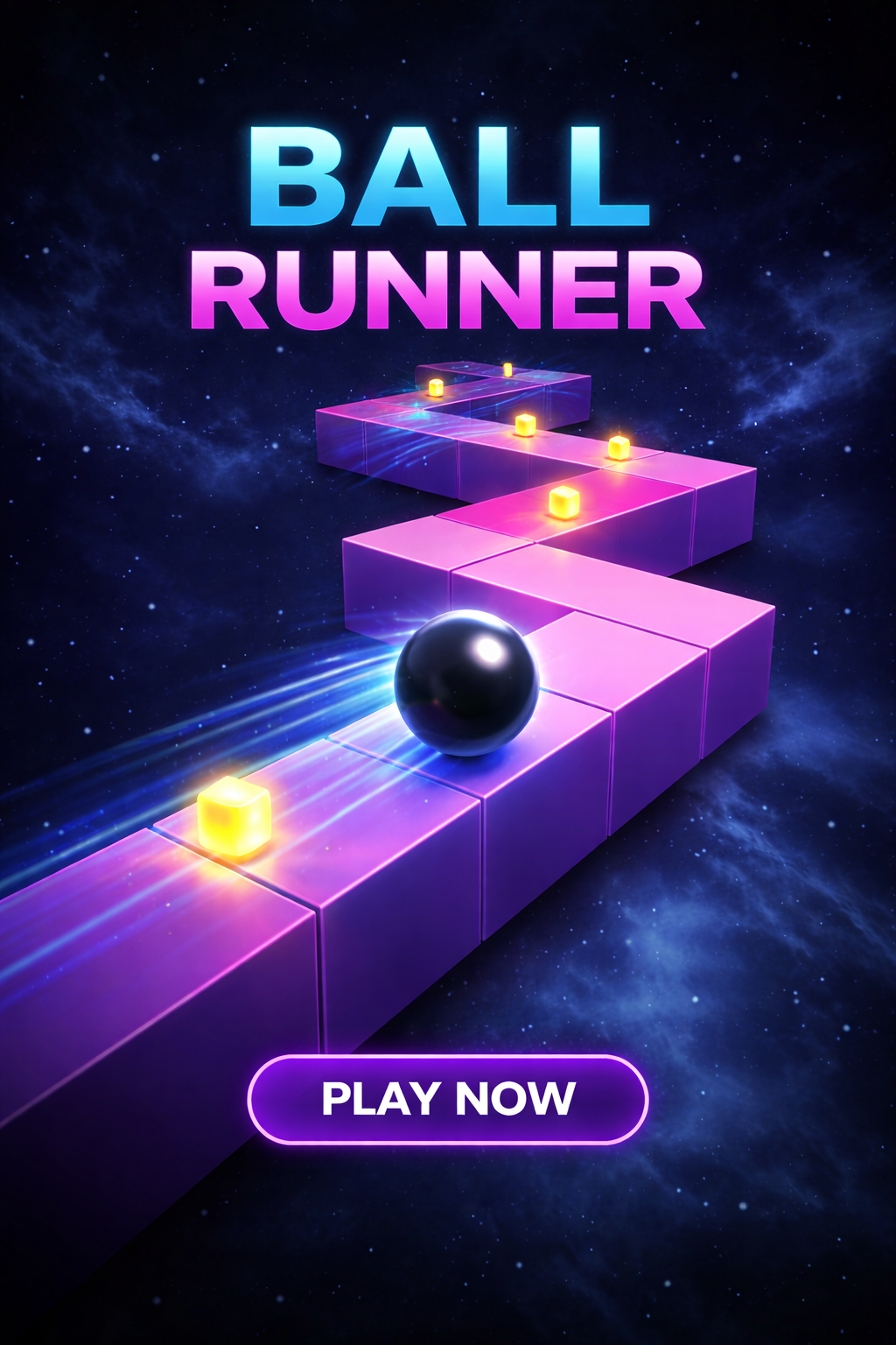 Ball Runner — free arcade browser game cover art on XYZ Console
