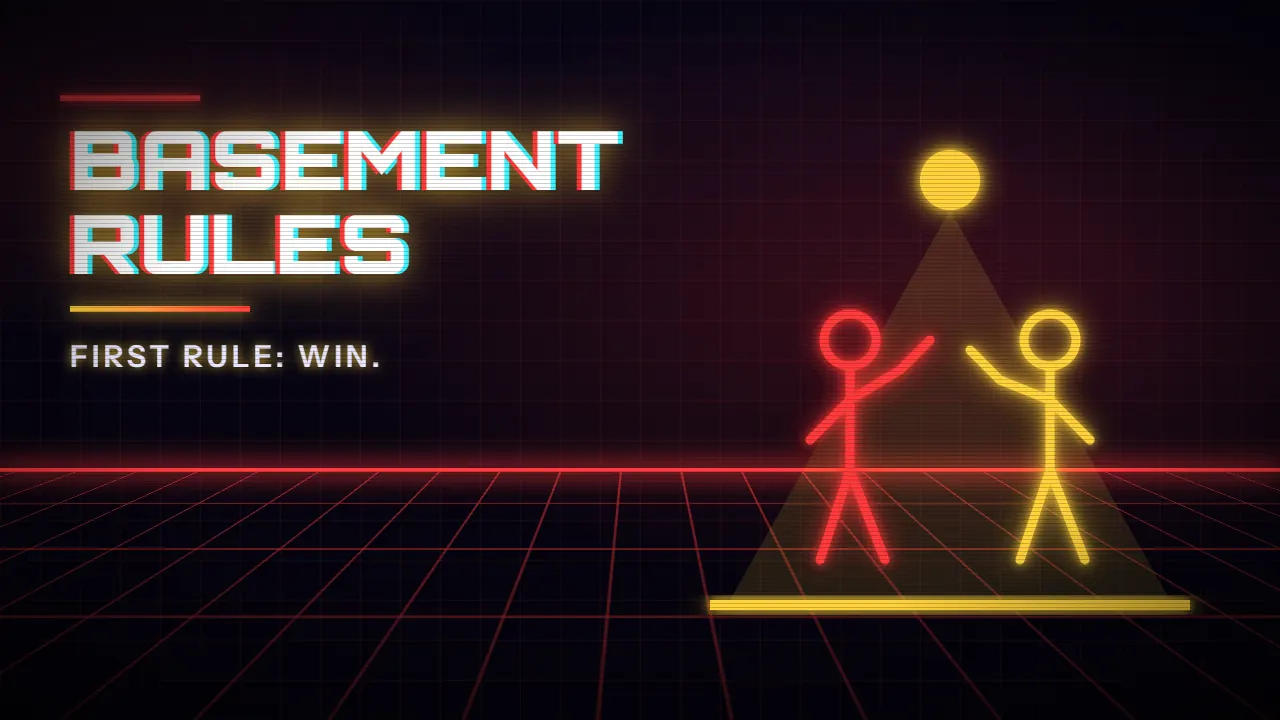 Basement Rules — free action online game cover art
