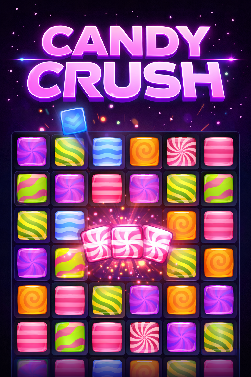Sweet Match — free puzzle browser game cover art on XYZ Console