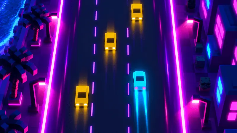 Neon Drift — free racing online game cover art