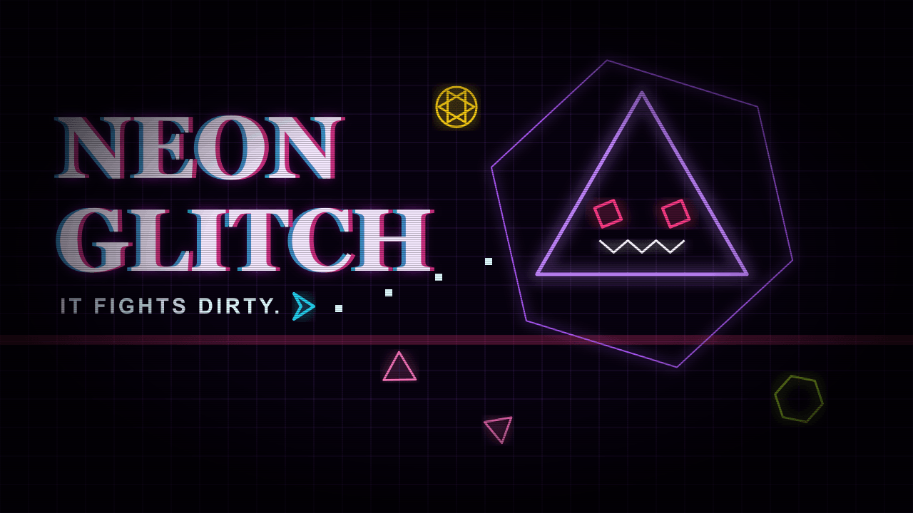 Neon Glitch — free arcade online game cover art on XYZ Console