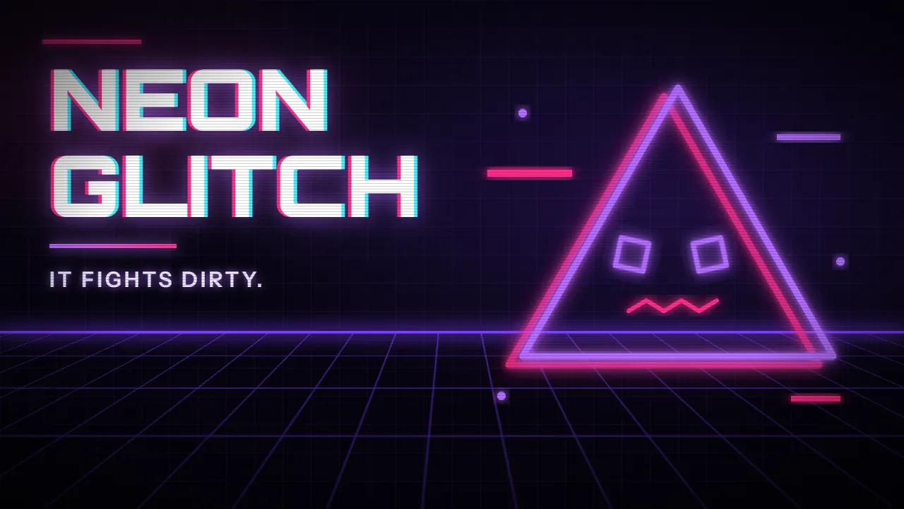 Neon Glitch — free arcade online game cover art