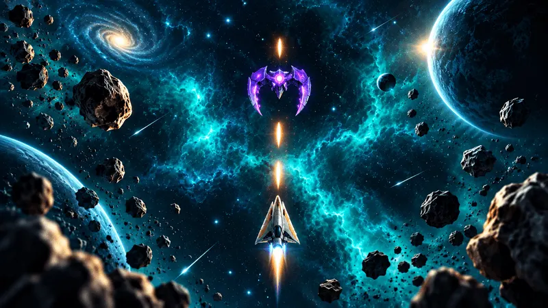 Space Shooter — free action online game cover art